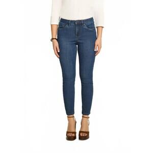 NEW RENUAR women's olivia slim ankle denim jean in dark wash
